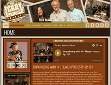 Tablet Screenshot of jerryspringer.com